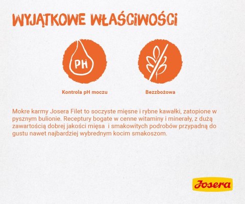 JOSERA JOSERA Filet kurczak - mokra karma dla kota - 70 g JOSERA JOSERA Filet kurczak - mokra karma dla kota - 70 g