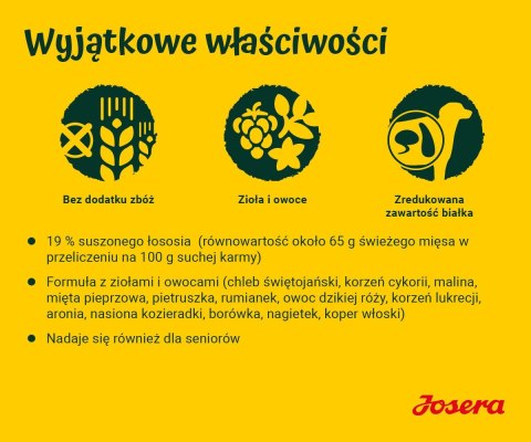 JOSERA JOSERA Łosoś z ziemniakami - sucha karma dla psa - 12,5 kg
