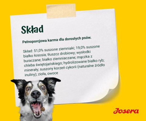 JOSERA JOSERA Łosoś z ziemniakami - sucha karma dla psa - 12,5 kg