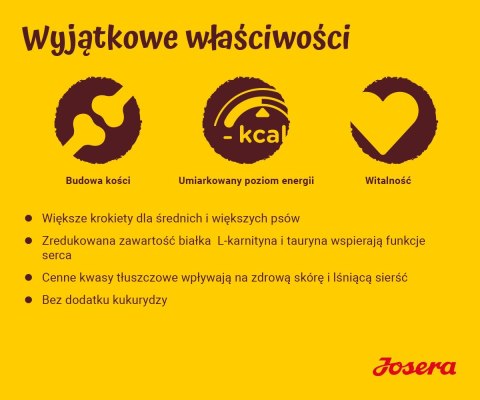 JOSERA Josera Optiness Adult Karma dla psa 12,5kg JOSERA Josera Optiness Adult Karma dla psa 12,5kg