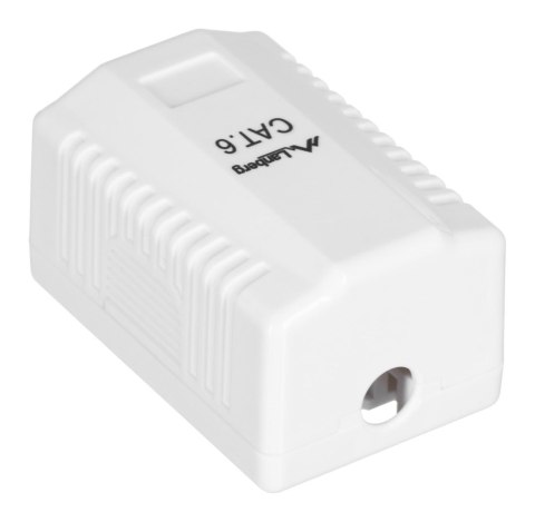 Lanberg Gniazdo natynkowe Lanberg OU6-0001-W (RJ-45; kat. 6; UTP; kolor biały) Lanberg Gniazdo natynkowe Lanberg OU6-0001-W (RJ-45; kat. 6; UTP; kolor biały)