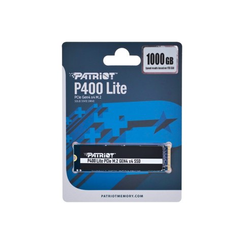 Patriot Memory Dysk SSD Patriot P400 Lite 1TB M.2 2280 PCI-E x4 Gen4 NVMe (P400LP1KGM28H)