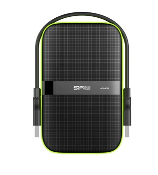 Silicon Power Dysk zewnętrzny Silicon Power Armor A60 SP040TBPHDA60S3K (4 TB ; 2.5"; USB 3.1; 5400 obr/min)