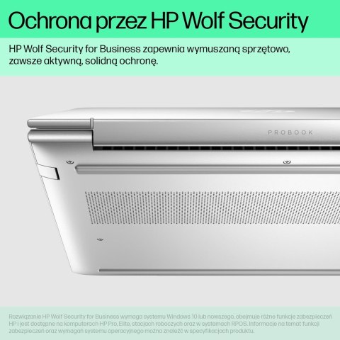 Hewlett-Packard HP Probook 460 G11 Core Ultra 5 125U 16"WUXGA IPS 300nits AG 16GB DDR5 SSD512 Intel Arc 56Wh W11Pro Pike Silver 3Y OnSite