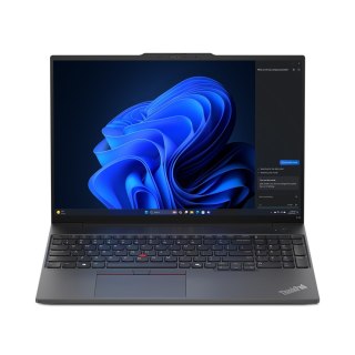 Lenovo Lenovo ThinkPad E16 G2 Core Ultra 5 125U 16.0"WUXGA IPS 300nits AG 16GB DDR5 SSD512 Arc 57Wh W11Pro 3Y OnSite Graphite Black