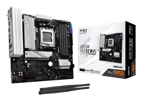 Asrock Płyta główna ASRock B850M Pro RS WiFi Asrock Płyta główna ASRock B850M Pro RS WiFi
