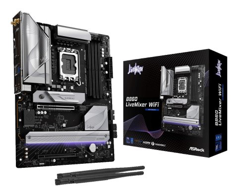 Asrock Płyta główna Asrock B860 LIVEMIXER WIFI