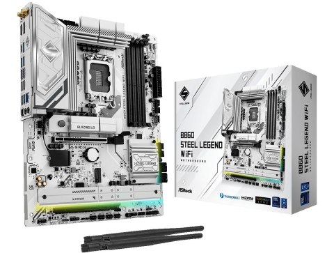 Asrock Płyta główna Asrock B860 STEEL LEGEND WIFI Asrock Płyta główna Asrock B860 STEEL LEGEND WIFI