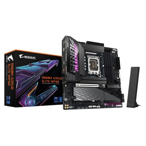 Gigabyte Płyta główna Gigabyte B860M AORUS ELITE WIFI6E Gigabyte Płyta główna Gigabyte B860M AORUS ELITE WIFI6E