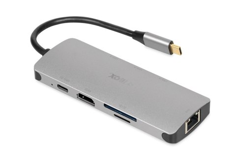 IBOX IBOX HUB USB IUH3RJ4K USB3.2 LAN HDMI 4K PD100W