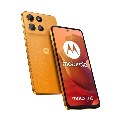 Motorola Smartfon Motorola Moto G15 8/128GB Sunrise Orange