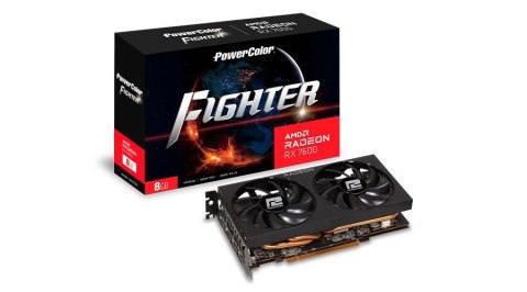 PowerColor Karta Graficzna PowerColor Fighter RX7600 8G-F PowerColor Karta Graficzna PowerColor Fighter RX7600 8G-F