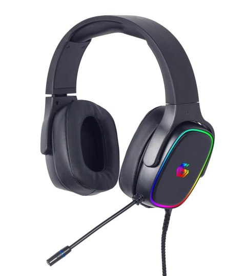 GEMBIRD GEMBIRD GAMINGOWY ZESTAW SŁUCHAWKOWY 7.1 NA USB Z PODŚWIETLENIEM RGB