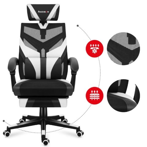 Huzaro Fotel gamingowy Huzaro Combat 5.0 White