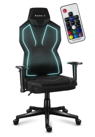 Huzaro Fotel gamingowy Huzaro Combat 6.2 Black RGB