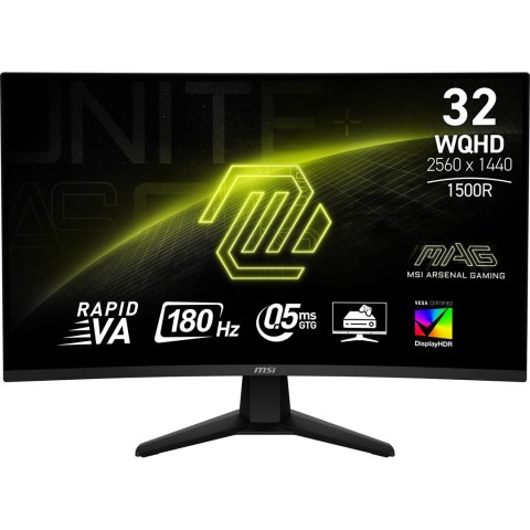 MSI Monitor MSI MAG 32CQ6F (WYPRZEDAŻ)