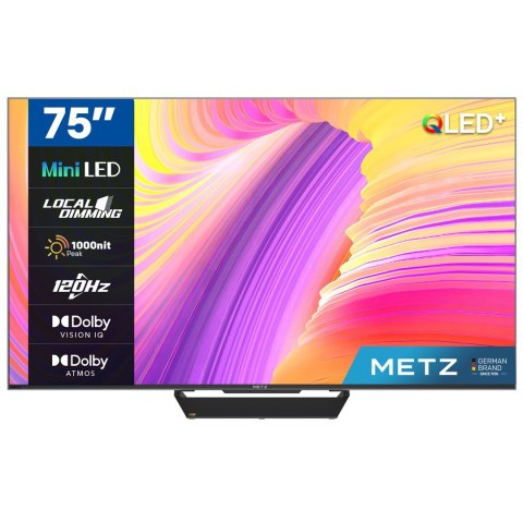 Metz Telewizor 75" METZ MiniLED 75MNE9000Z 120Hz 4K Ultra HD Google TV HDR HLG Dolby VISION-ATMOS