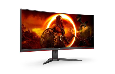 AOC MONITOR AOC LED 34" CU34G2XE/BK