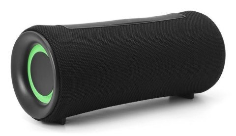 GEMBIRD GEMBIRD PRZENOŚNY GŁOŚNIK BLUETOOTH LED SPK-BT-LED-04 RMS 2X 5W, WBUDOWANY MIKROFON, KOLOR CZARNY, USB, AUX, MICROSD