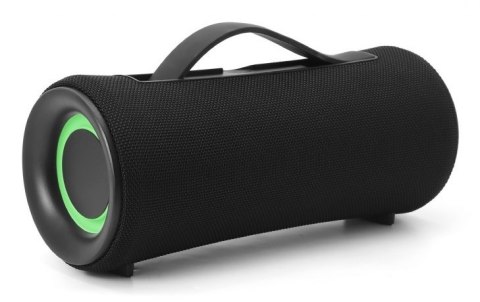 GEMBIRD GEMBIRD PRZENOŚNY GŁOŚNIK BLUETOOTH LED SPK-BT-LED-04 RMS 2X 5W, WBUDOWANY MIKROFON, KOLOR CZARNY, USB, AUX, MICROSD