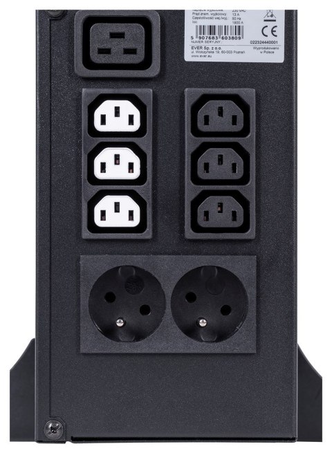 Ever Zasilacz UPS EVER SINLINE RT XL 3000 (3000VA) (W/SRTXRT-003K00/00)
