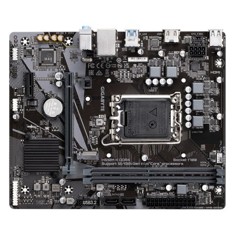 Gigabyte Płyta główna Gigabyte H610M K DDR4 Gigabyte Płyta główna Gigabyte H610M K DDR4