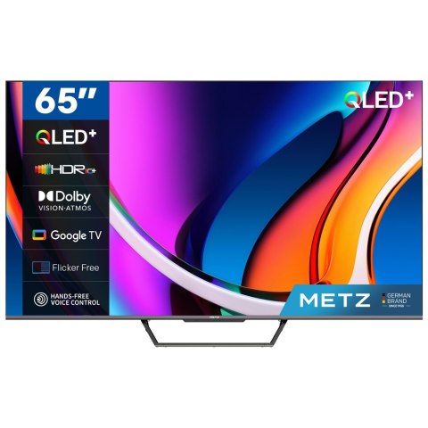 Metz Telewizor 65" METZ QLED 65MQD7500Z 4K Ultra HD Google TV HDR HLG Dolby VISION-ATMOS DTS