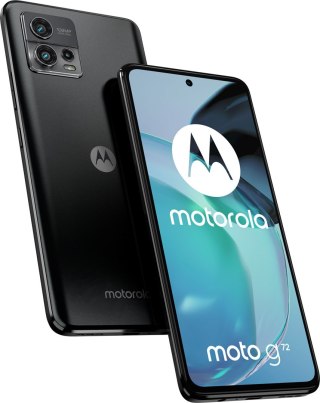 Motorola Smartfon Motorola Moto G72 6/128GB 6,6" AMOLED 2400x1080 5000mAh Dual SIM 4G Meteorite Grey (WYPRZEDAŻ)