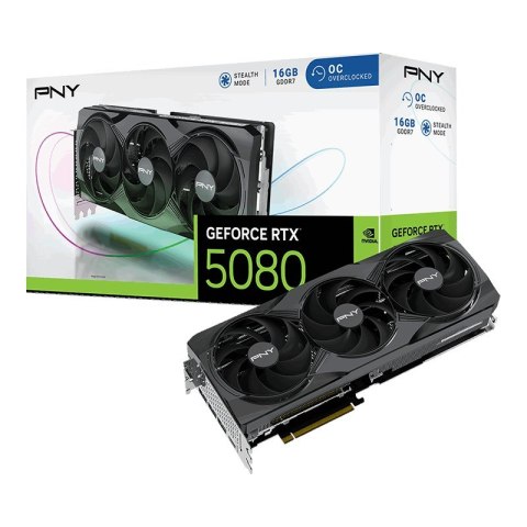 PNY Technologies Karta graf. PNY GeForce RTX 5080 16GB OC 3-FAN