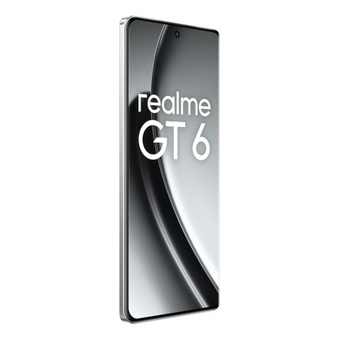 Realme Smartfon realme GT 6 5G 16/512GB Fluid Silver (WYPRZEDAŻ)