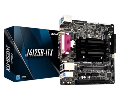 Asrock Płyta główna ASRock J4125B-ITX J4125/2DDR4/2SATA3 (WYPRZEDAŻ)