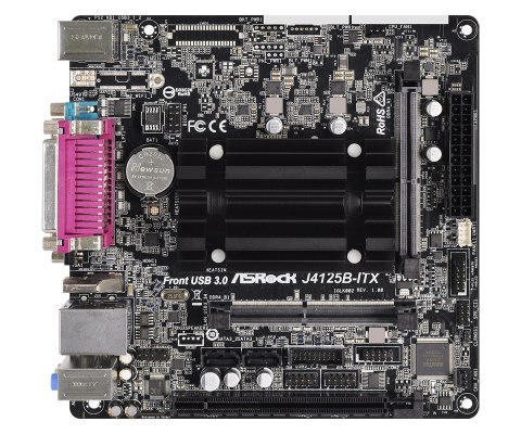 Asrock Płyta główna ASRock J4125B-ITX J4125/2DDR4/2SATA3 (WYPRZEDAŻ)
