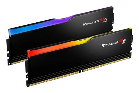 G.SKILL G.SKILL RIPJAWS M5 RGB DDR5 2X32GB 6000MHZ CL28 XMP3 BLACK F5-6000J2836G32GX2-RM5RK