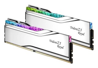 G.SKILL G.SKILL TRIDENT Z5 ROYAL RGB DDR5 2X16GB 6000MHZ CL28 SILVER F5-6000J2836G16GX2-TR5S