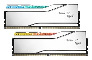G.SKILL G.SKILL TRIDENT Z5 ROYAL RGB DDR5 2X16GB 6000MHZ CL28 SILVER F5-6000J2836G16GX2-TR5S