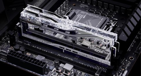 G.SKILL G.SKILL TRIDENT Z5 ROYAL RGB DDR5 2X32GB 6000MHZ CL28 SILVER F5-6000J2836G32GX2-TR5S