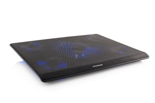 MODECOM Podstawka chłodząca MODECOM Silent Fan PL-MC-CF-15 (17.x cala; 5 wentylatorów; HUB) (WYPRZEDAŻ)
