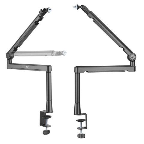 Maclean NANORS UNIWERSALNY BIURKOWY UCHWYT/STATYW ALUMINIOWY DO MIKROFONU RS471