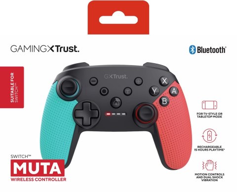 Trust Kontroler Trust GXT 1246B MUTA BT Nintendo Switch Multicoloured