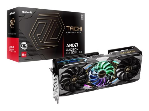 Asrock Karta graficzna ASRock Radeon RX 9070 XT Taichi 16GB OC Asrock Karta graficzna ASRock Radeon RX 9070 XT Taichi 16GB OC