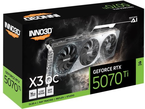 INNO3D Karta graficzna INNO3D GeForce RTX 5070 Ti X3 OC INNO3D Karta graficzna INNO3D GeForce RTX 5070 Ti X3 OC