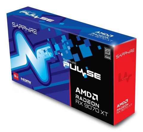 Sapphire Karta graf. SAPPHIRE PULSE RX 9070 XT GAMING 16GB Sapphire Karta graf. SAPPHIRE PULSE RX 9070 XT GAMING 16GB