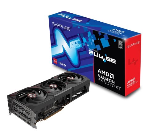 Sapphire Karta graf. SAPPHIRE PULSE RX 9070 XT GAMING 16GB Sapphire Karta graf. SAPPHIRE PULSE RX 9070 XT GAMING 16GB