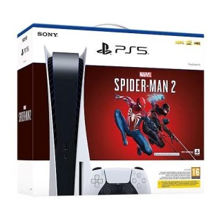 Sony Konsola Sony PS5 Blu-ray + Spiderman 2 Voucher (WYPRZEDAŻ)