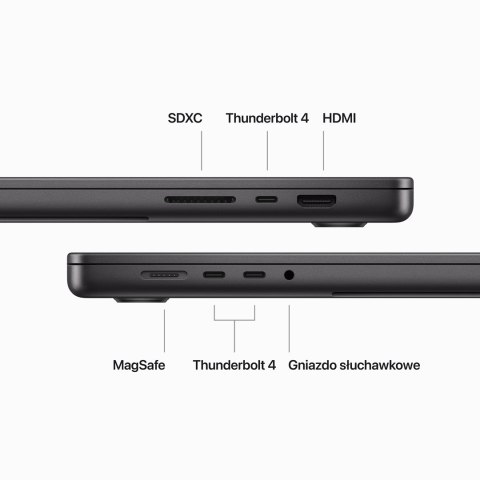 Apple Apple MacBook Pro 16" M3 Pro 12-core CPU + 18-core GPU 36GB 512GB SSD Space Black