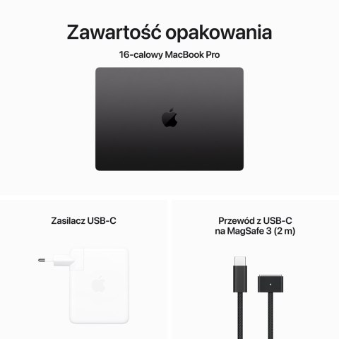 Apple Apple MacBook Pro 16" M3 Pro 12-core CPU + 18-core GPU 36GB 512GB SSD Space Black