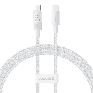 Baseus Kabel Baseus Gem Typ C-Typ C 100W 1m (biały)