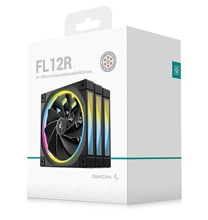 DEEPCOOL Wentylator DeepCool FL12R 3IN1 (R-FL12R-BKAPN3-G) DEEPCOOL Wentylator DeepCool FL12R 3IN1 (R-FL12R-BKAPN3-G)