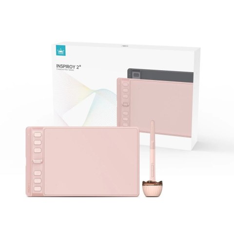 HUION Tablet graficzny Inspiroy 2S Pink HUION Tablet graficzny Inspiroy 2S Pink