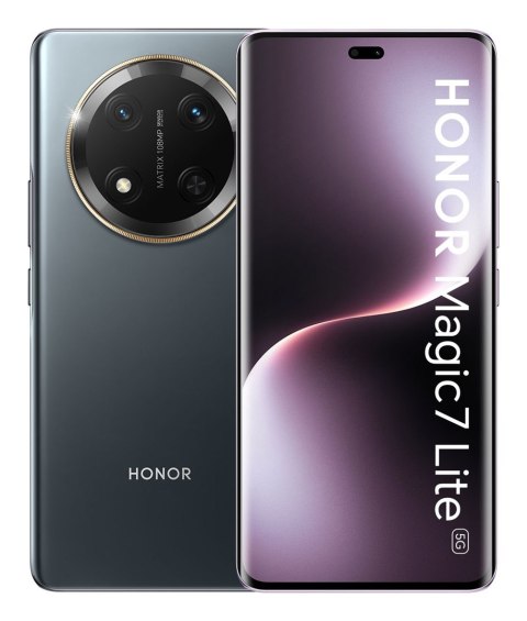 Honor Smartfon Honor Magic7 Lite 5G Dual Sim 8/256GB Titanium Black